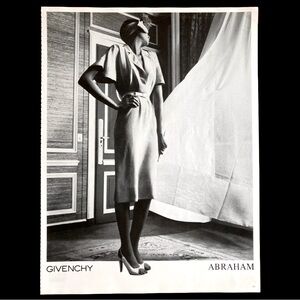 Original 1979 Givenchy Luxury Vintage Press Advertisement